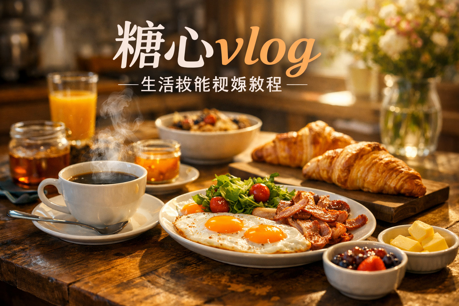 糖心vlog生活技能视频教程封面图